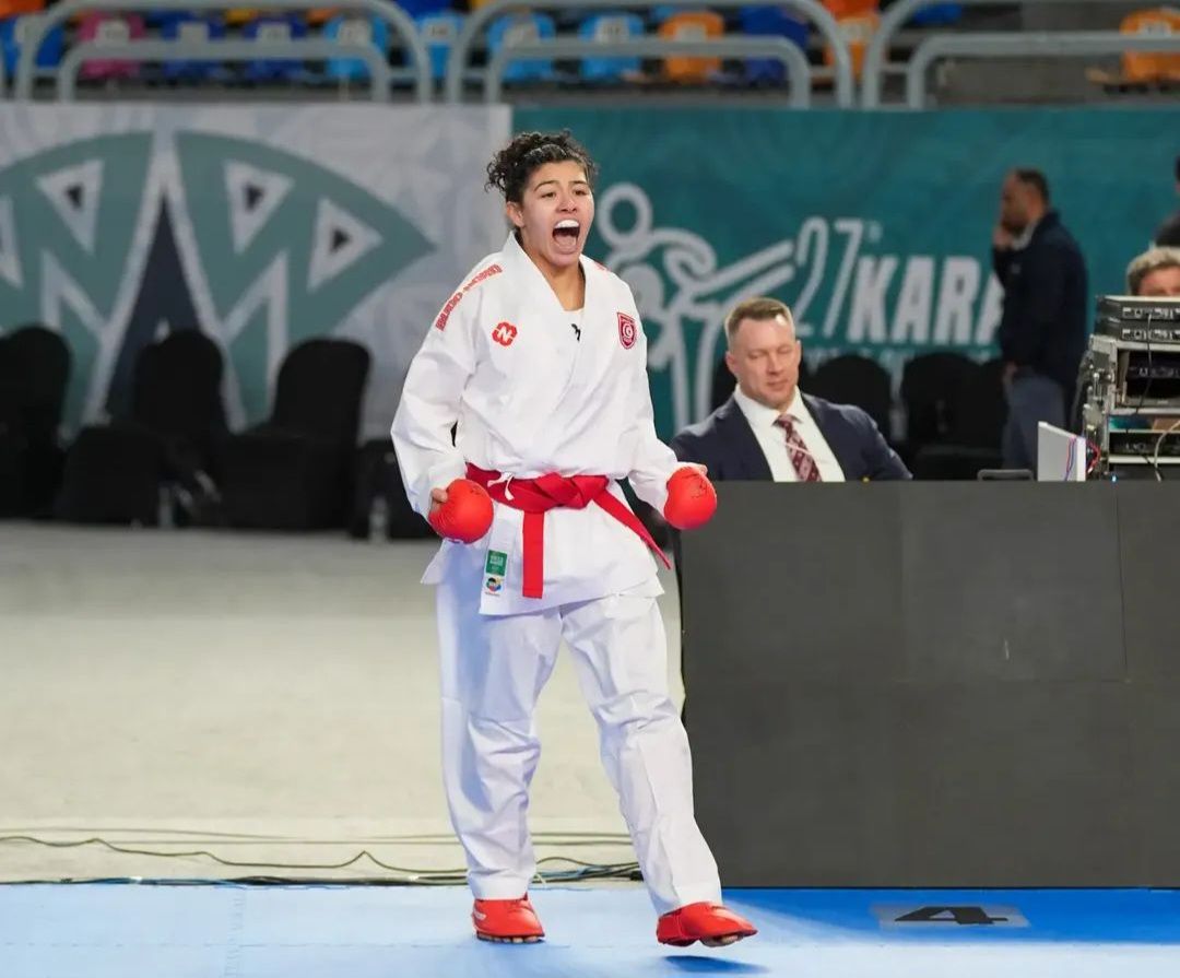 Wafa Mahjoub pour la médaille de bronze